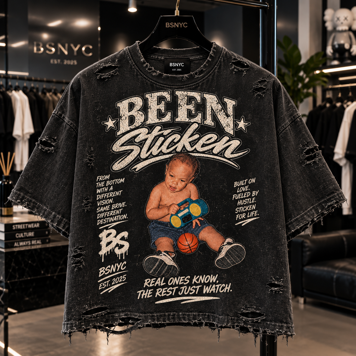T-shirt  “Badazz Toddler “